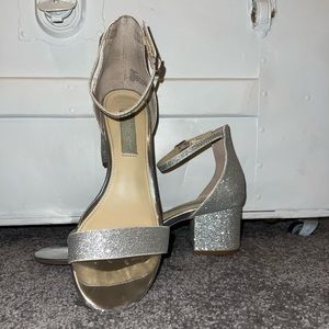 Betsey Johnson Miri Heel, silver